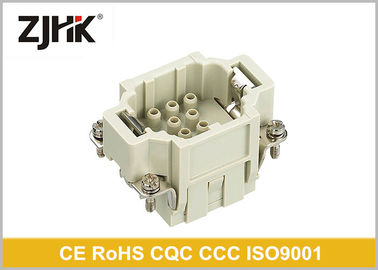 สายเคเบิ้ล Crimp ขั้วต่อ HEE Heavy Duty Rectangular 10 พินที่มีความหนาแน่นสูง